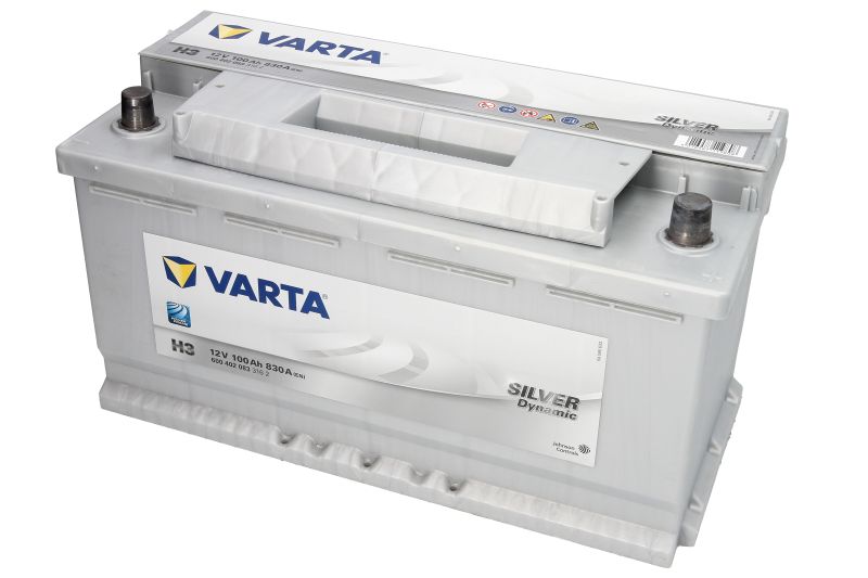 Starterbatterie VARTA Silver Dynamic Autobatterie 12V 100Ah 830A