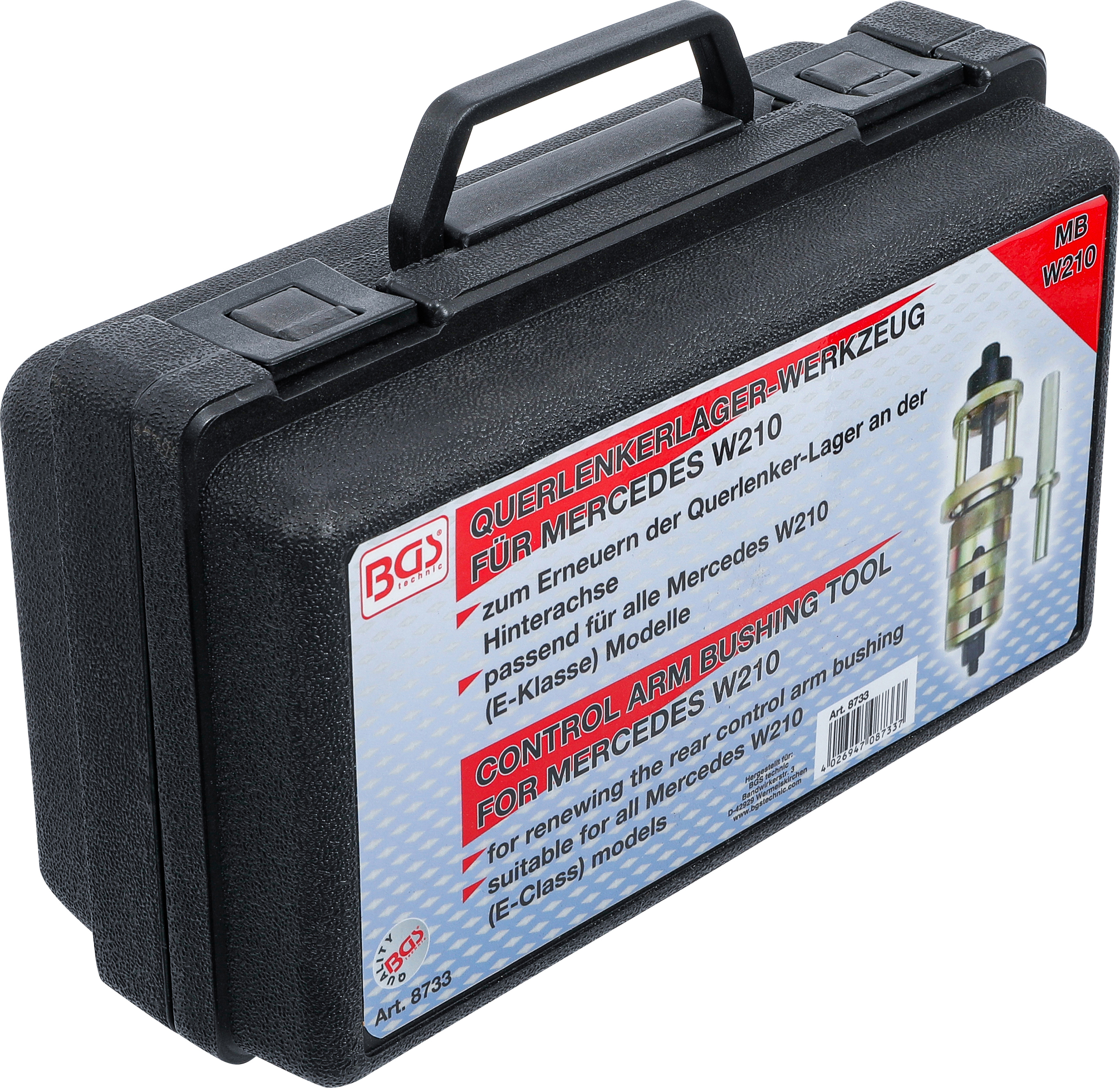 BGS Querlenkerbuchsen-Werkzeug-Satz | für Mercedes-Benz W210