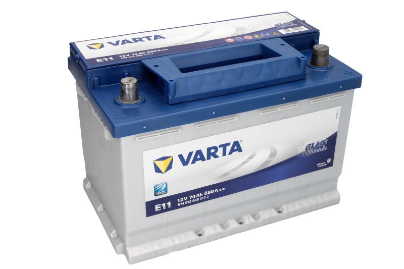 Starterbatterie VARTA E11 Blue Dynamic Autobatterie 12V 74Ah 680A