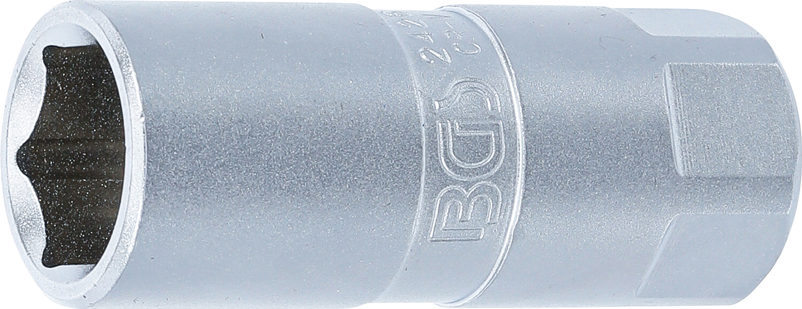 BGS Zündkerzen-Einsatz Sechskant | Antrieb Innenvierkant 12,5 mm (1/2") | SW 18 mm