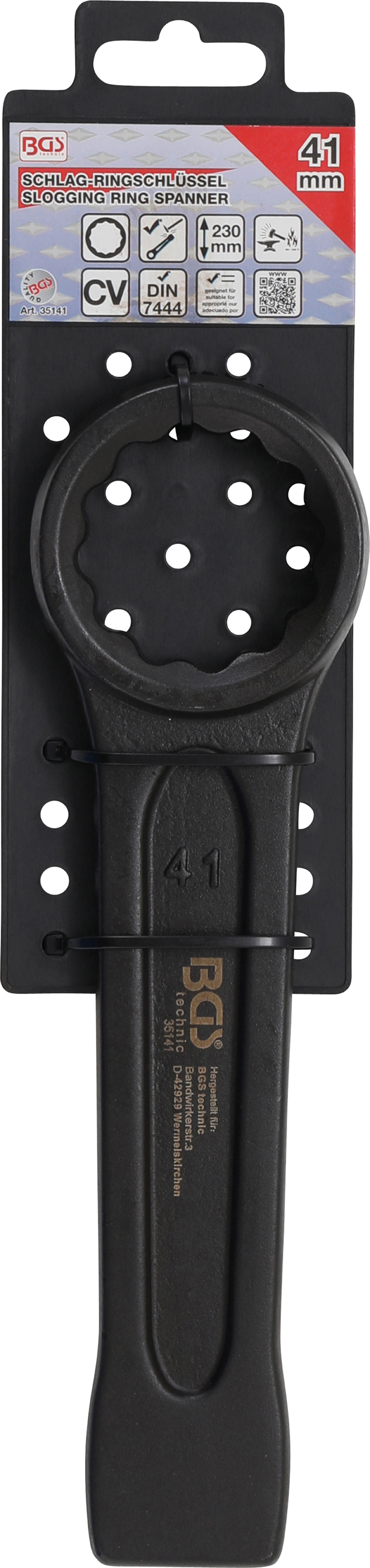 BGS Schlag-Ringschlüssel | SW 41 mm