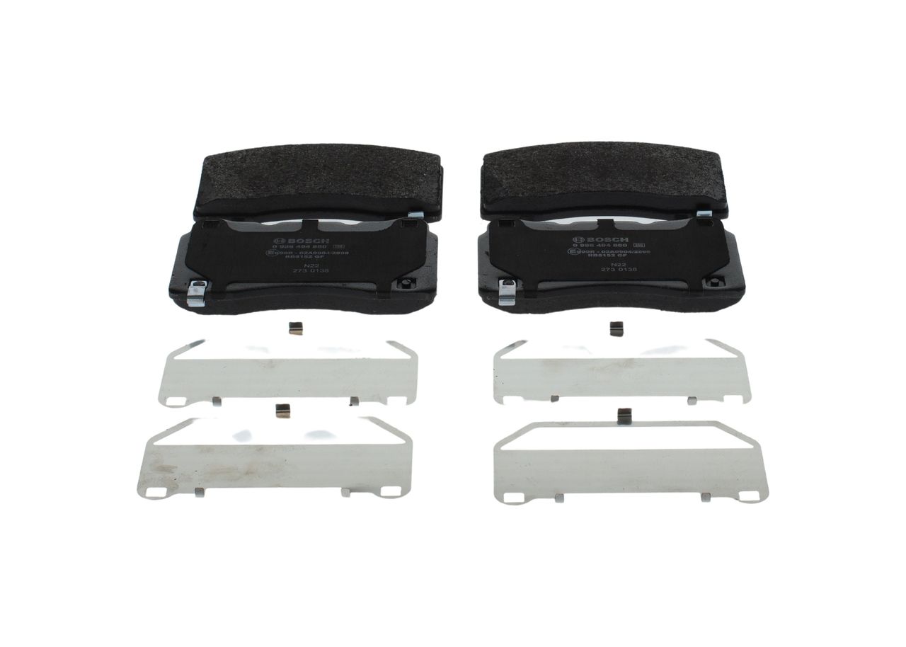 Bremsbelagsatz, Scheibenbremse