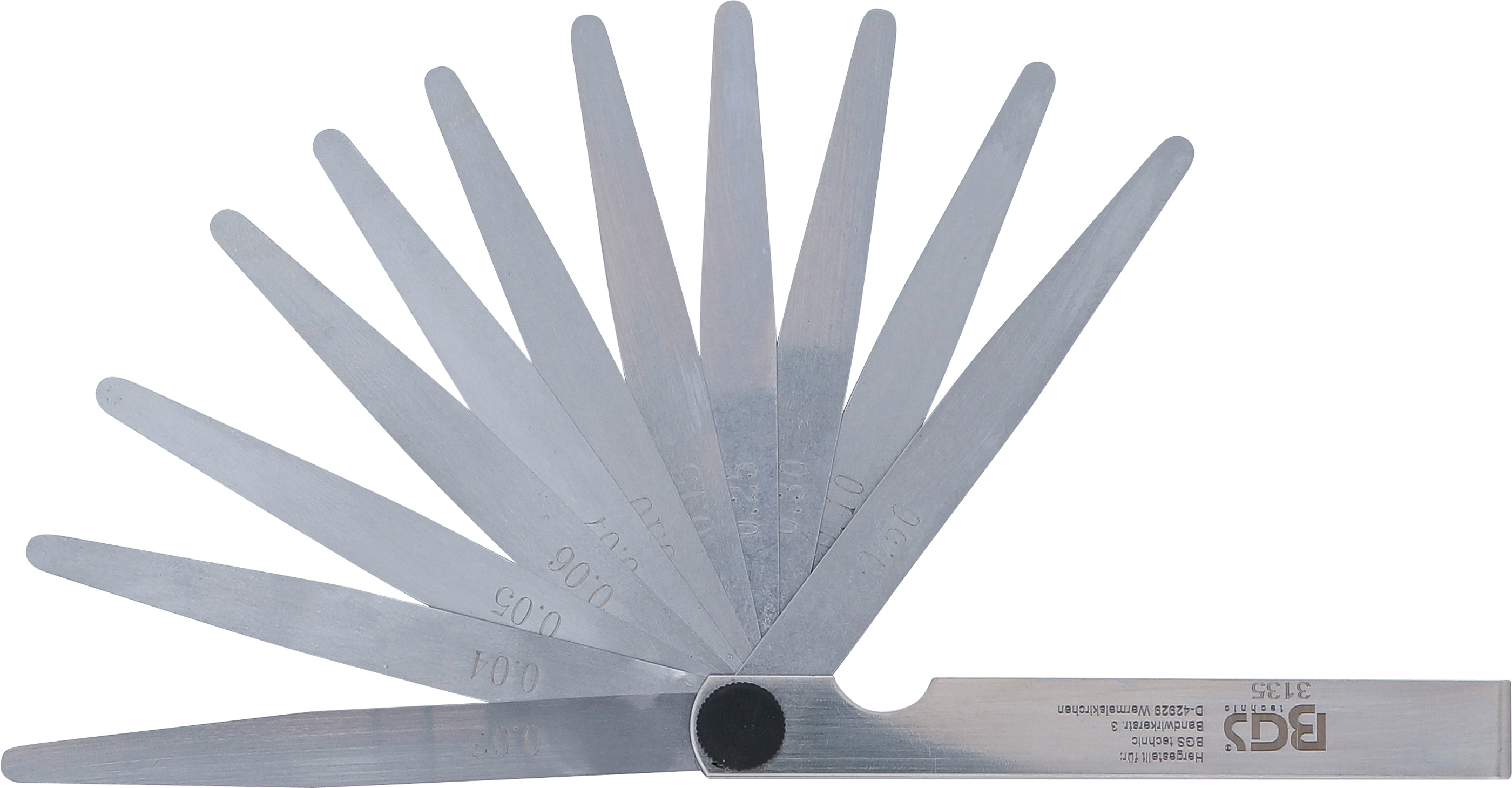 BGS Spezial-Fühlerlehre | 11-tlg.