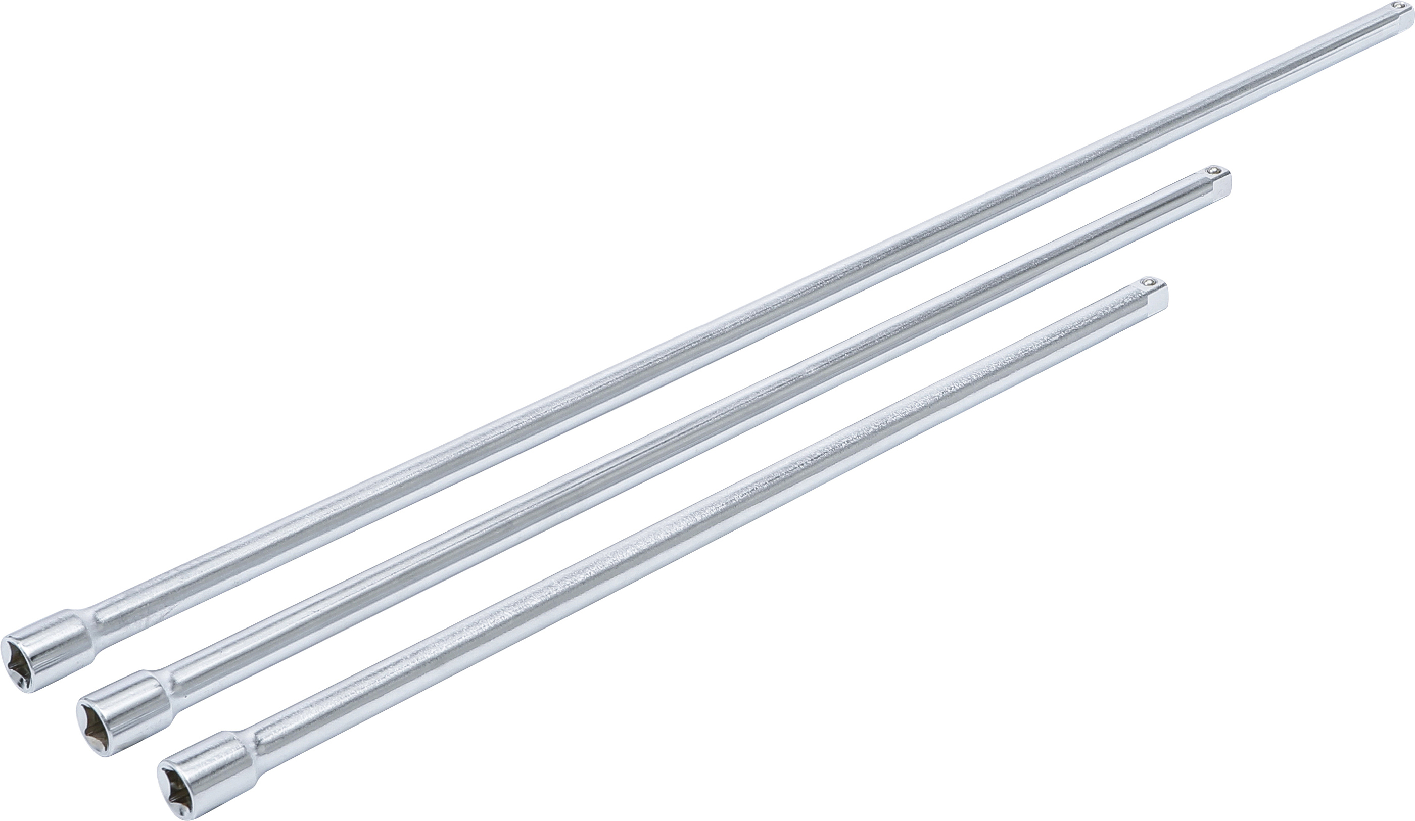 BGS Verlängerungs-Satz | 10 mm (3/8") | 375 / 450 / 600 mm | 3-tlg.