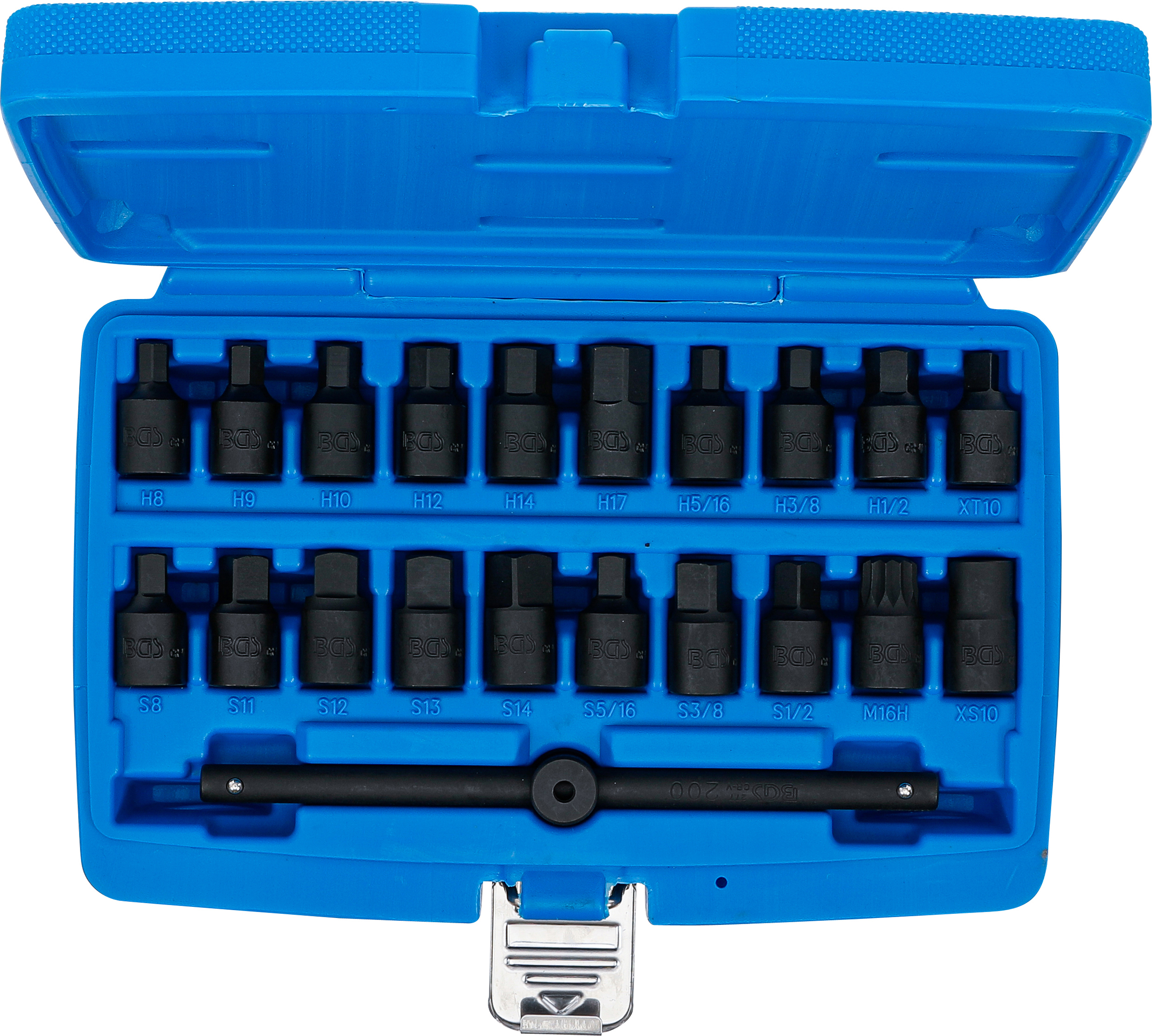 BGS Ölwannen-Spezial-Einsatz-Satz | Antrieb Innenvierkant 10 mm (3/8") | 21-tlg.