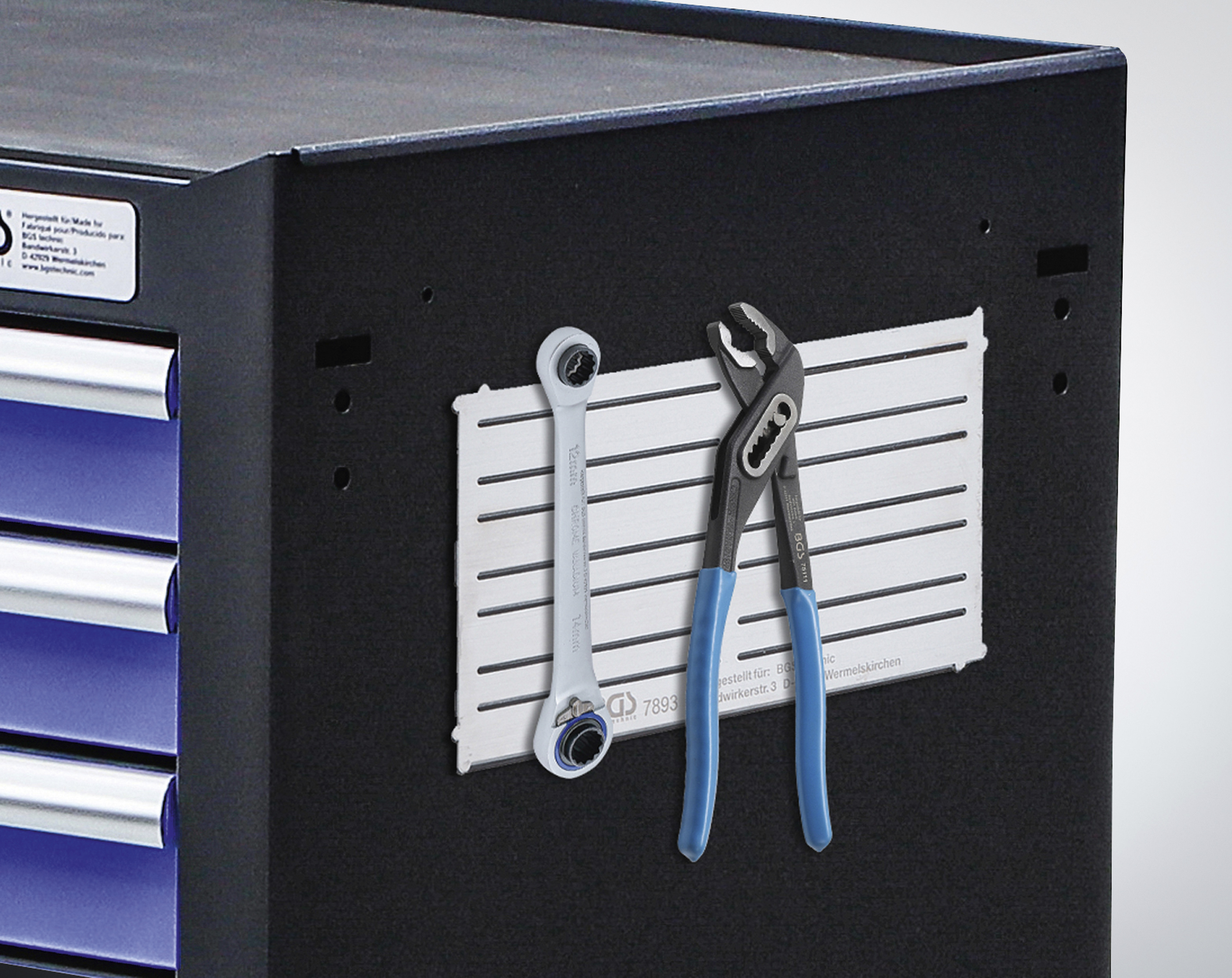 BGS Magnettafel | Stahl | extra flach | 300 x 150 mm