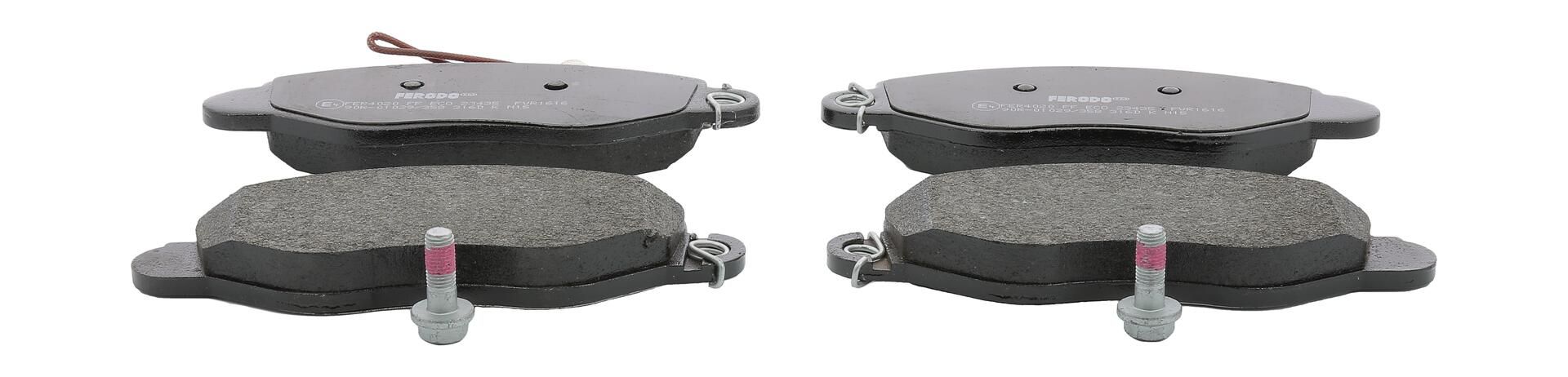 Bremsbelagsatz, Scheibenbremse