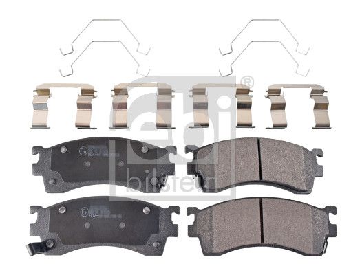 Bremsbelagsatz, Scheibenbremse