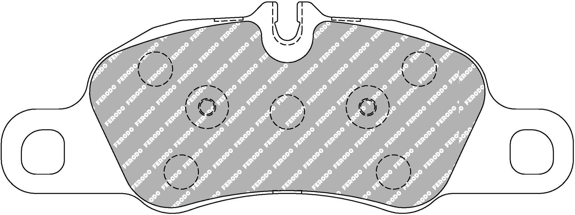 Bremsbelagsatz, Scheibenbremse