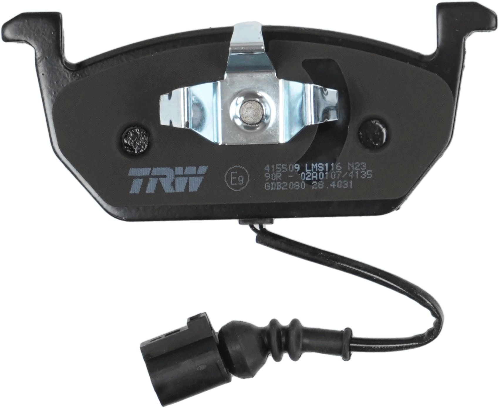 Bremsbelagsatz, Scheibenbremse