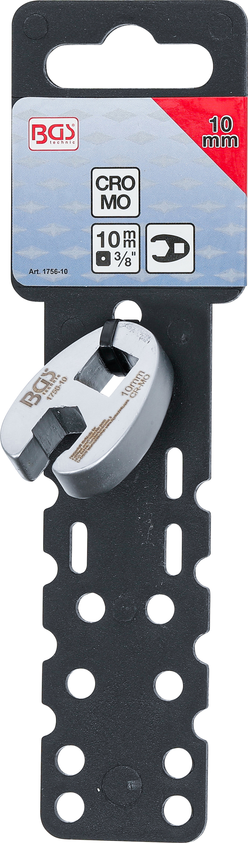 BGS Hahnenfußschlüssel | Antrieb Innenvierkant 10 mm (3/8") | SW 10 mm