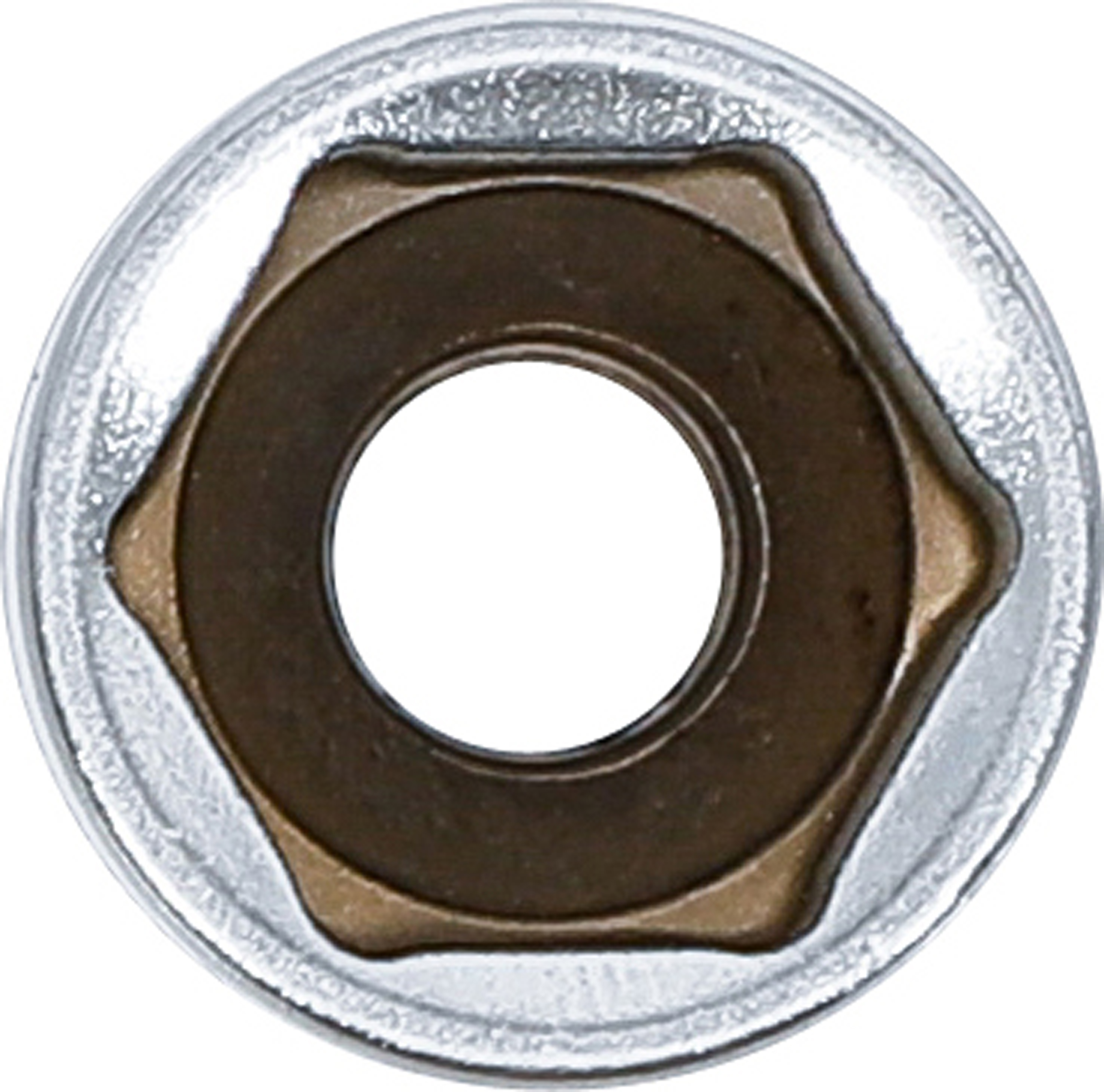 BGS Steckschlüssel-Einsatz Sechskant, tief | Antrieb Innenvierkant 6,3 mm (1/4") | SW 12 mm