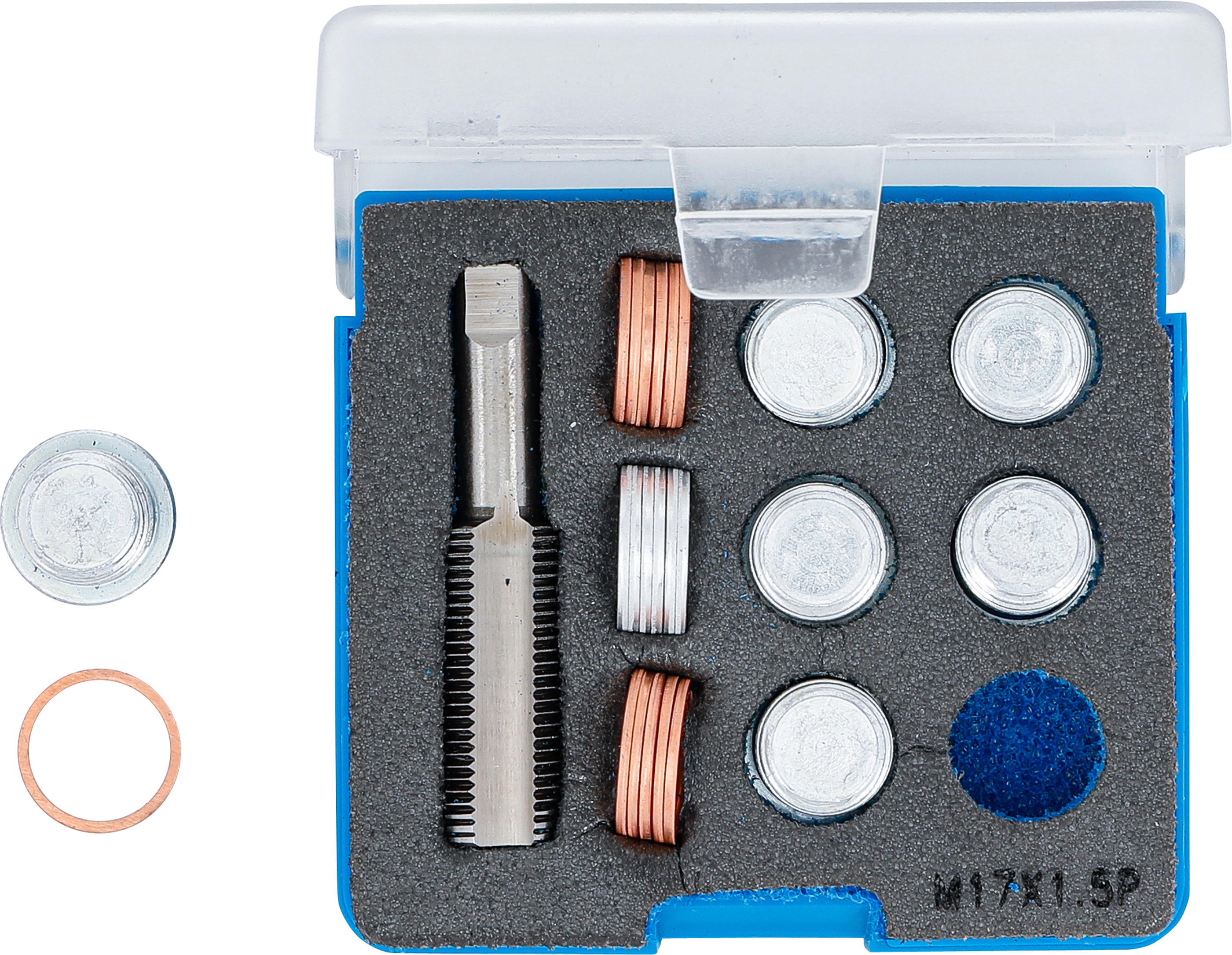 BGS Reparatursatz für Öl-Ablass-Gewinde | M17 x 1,5 mm