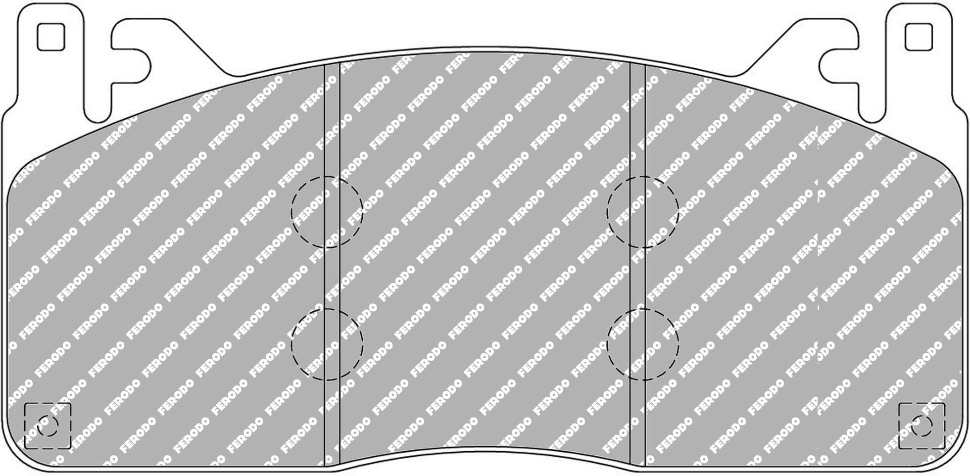 Bremsbelagsatz, Scheibenbremse