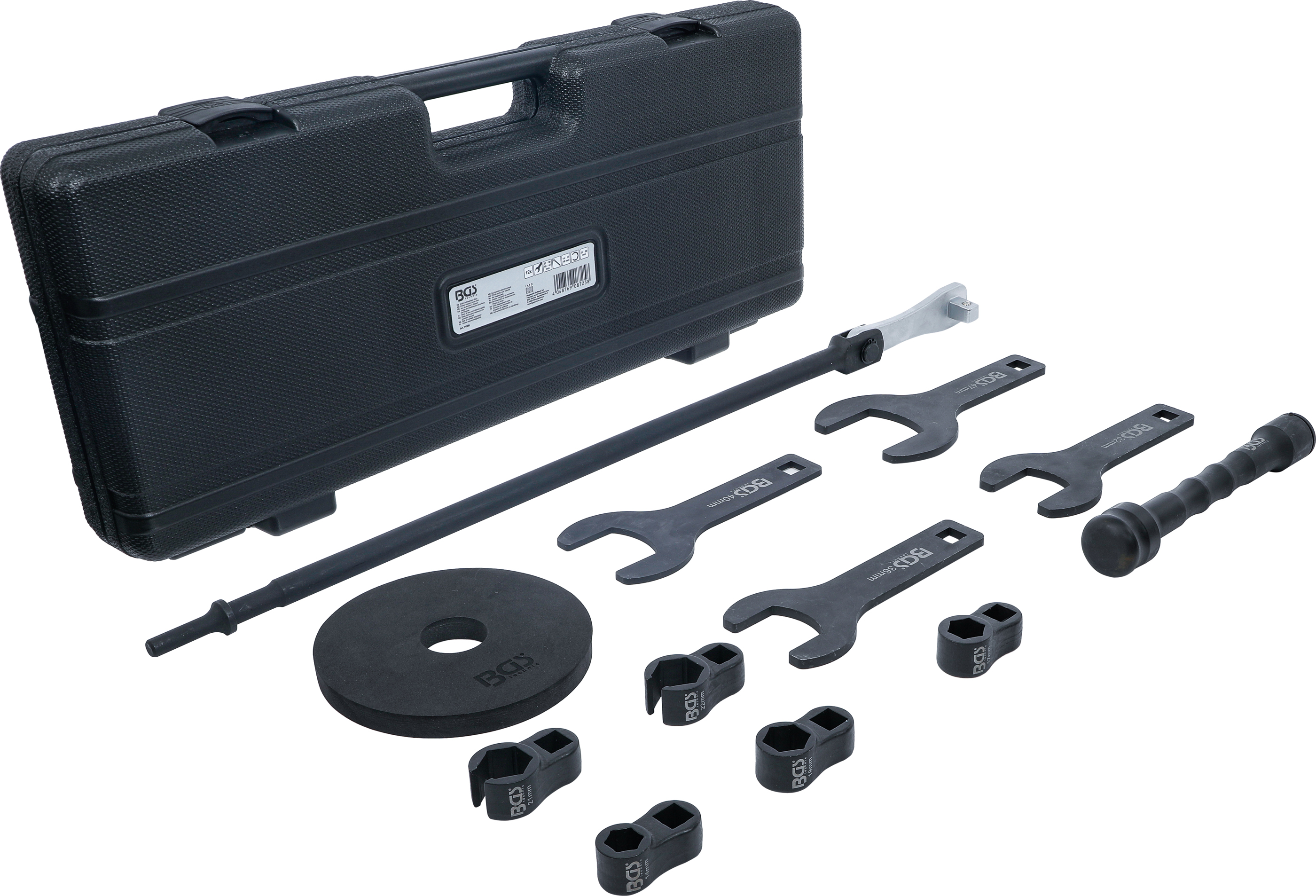 BGS Kraft-Schlaglöser-Satz | für Druckluft-Hammer | 12-tlg.