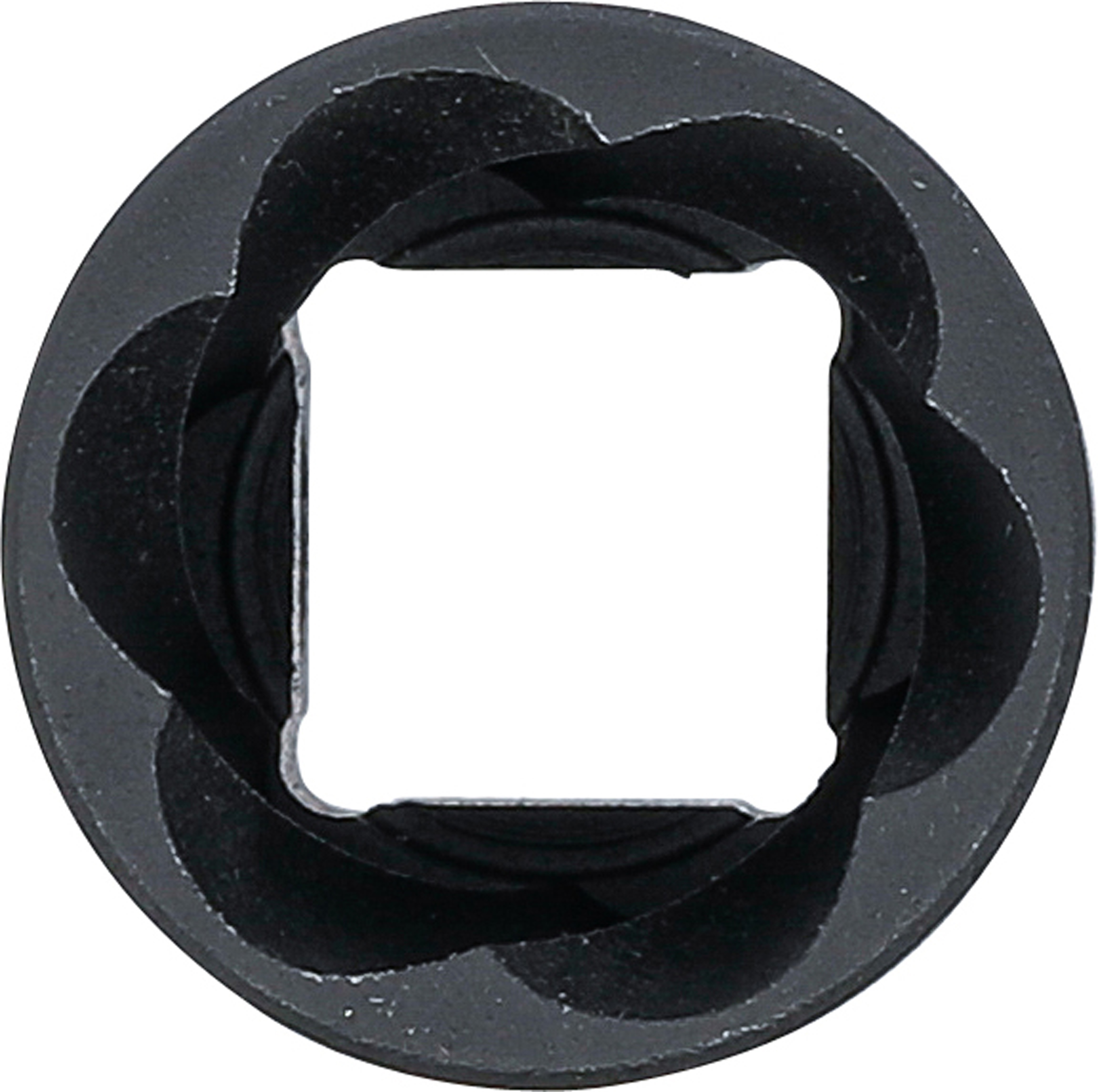 BGS Spiral-Profil-Steckschlüssel-Einsatz / Schraubenausdreher | Antrieb Innenvierkant 12,5 mm (1/2") | SW 19 mm