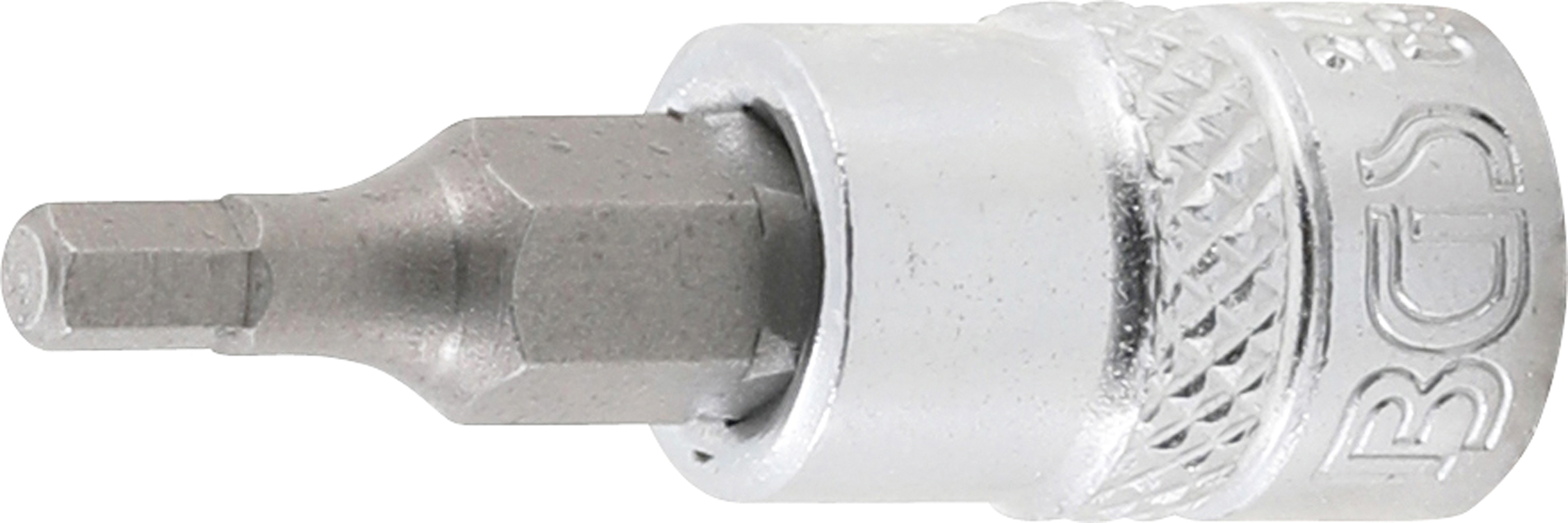 BGS Bit-Einsatz | Antrieb Innenvierkant 6,3 mm (1/4") | Innensechskant 1/8"