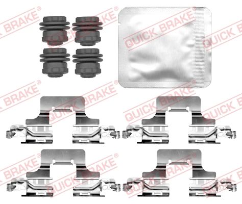 Zubehörsatz, Scheibenbremsbelag