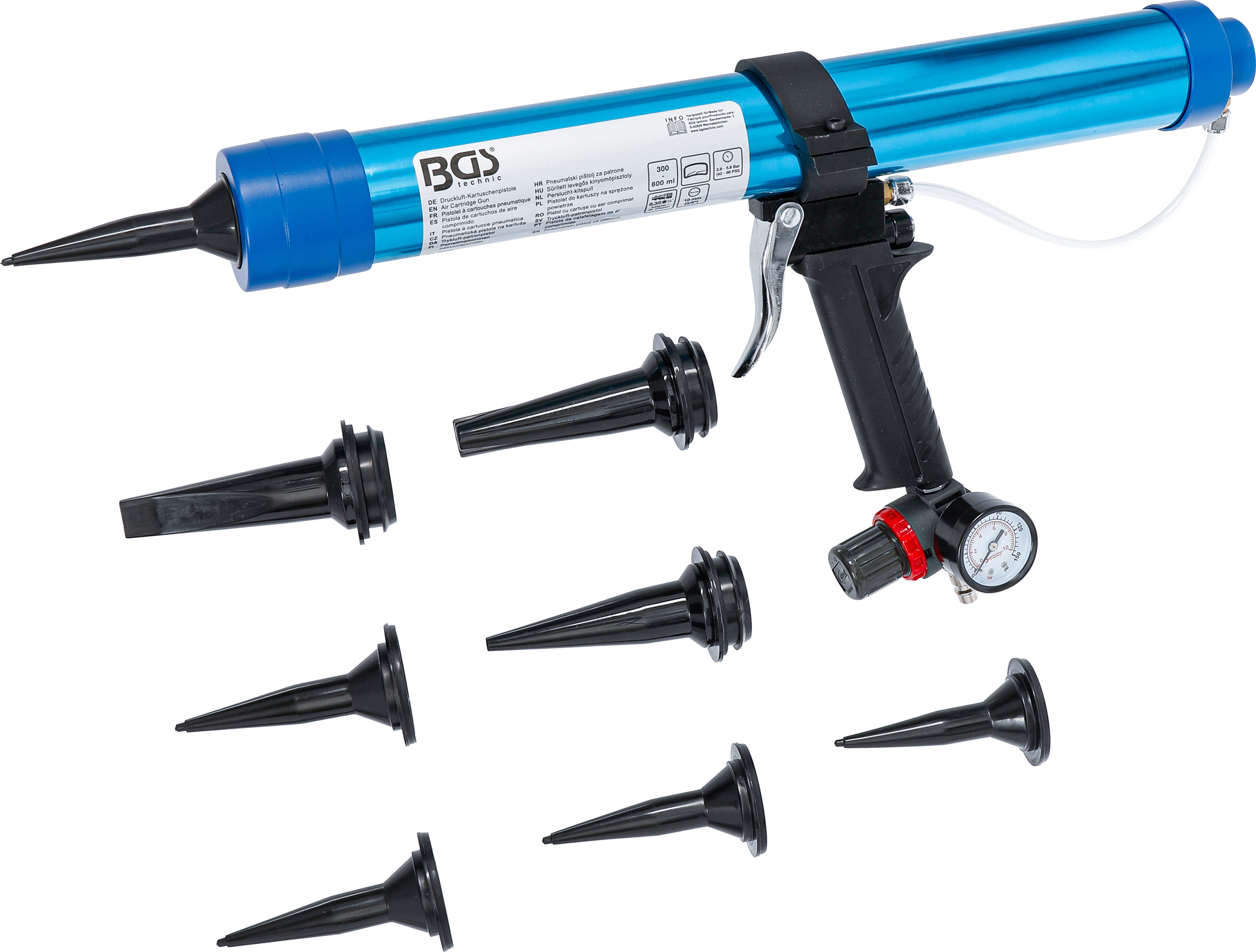 BGS Druckluft-Kartuschenpistole