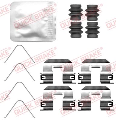 Zubehörsatz, Scheibenbremsbelag