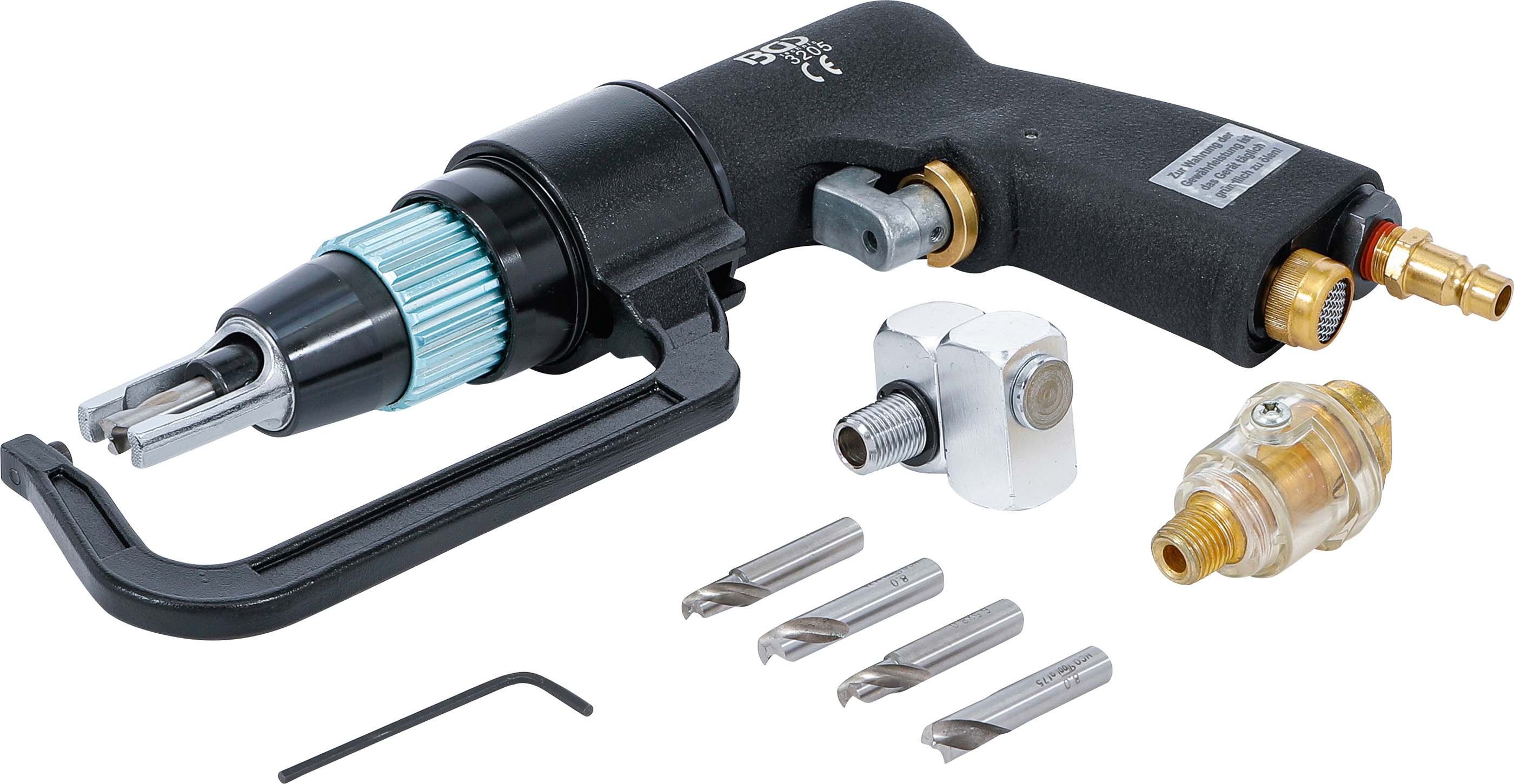 BGS Druckluft-Schweisspunkt-Fräser