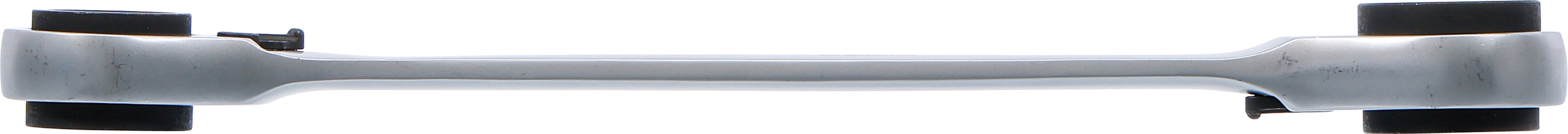 BGS Doppel-Ratschen-Ringschlüssel | umschaltbar | 4-in-1 | 16 x 17 - 18 x 19 mm