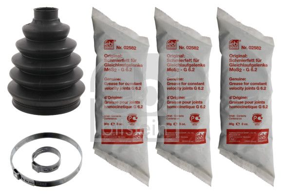 Faltenbalgsatz, Antriebswelle