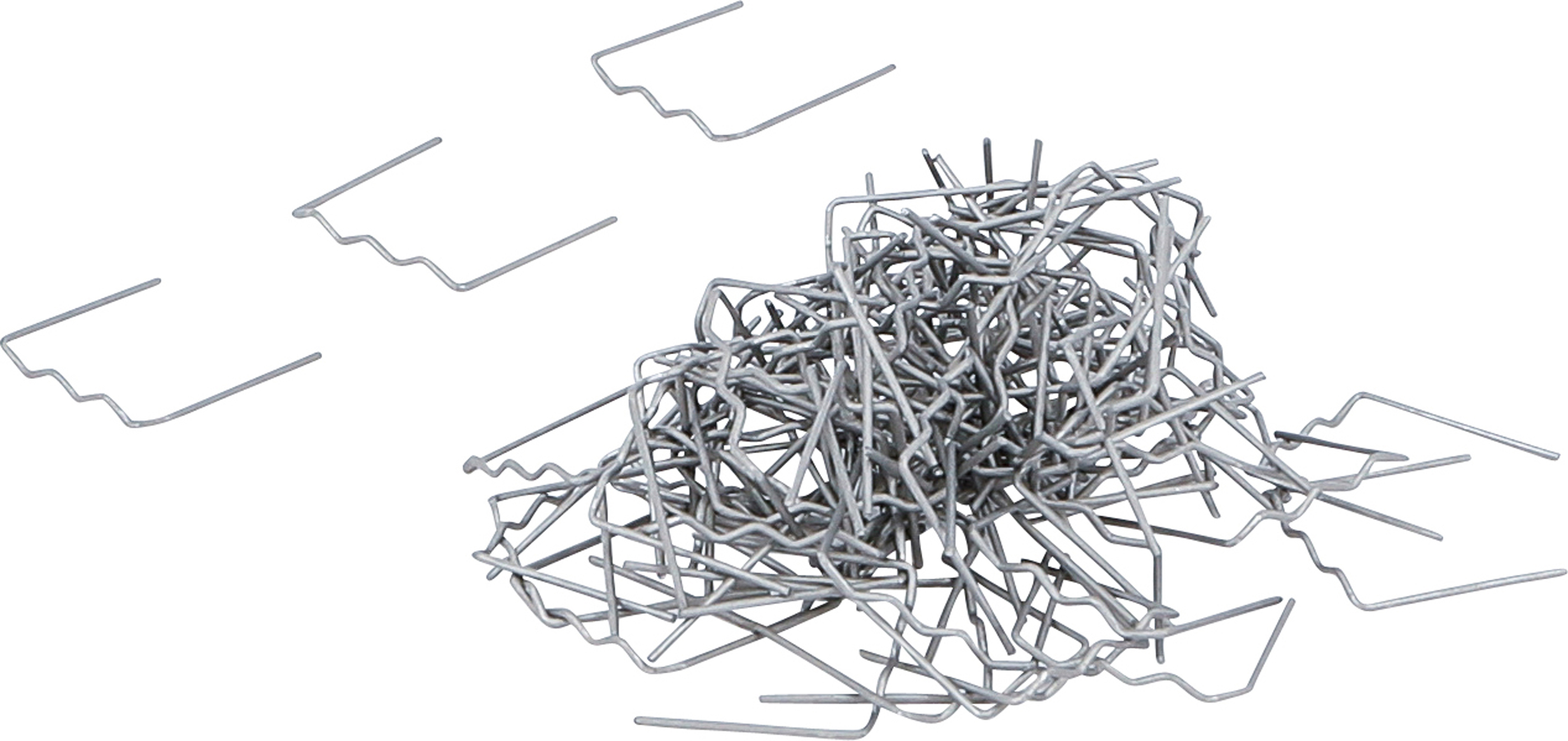 BGS Reparaturklammern-Satz | flach | 0,6 mm | 100-tlg.