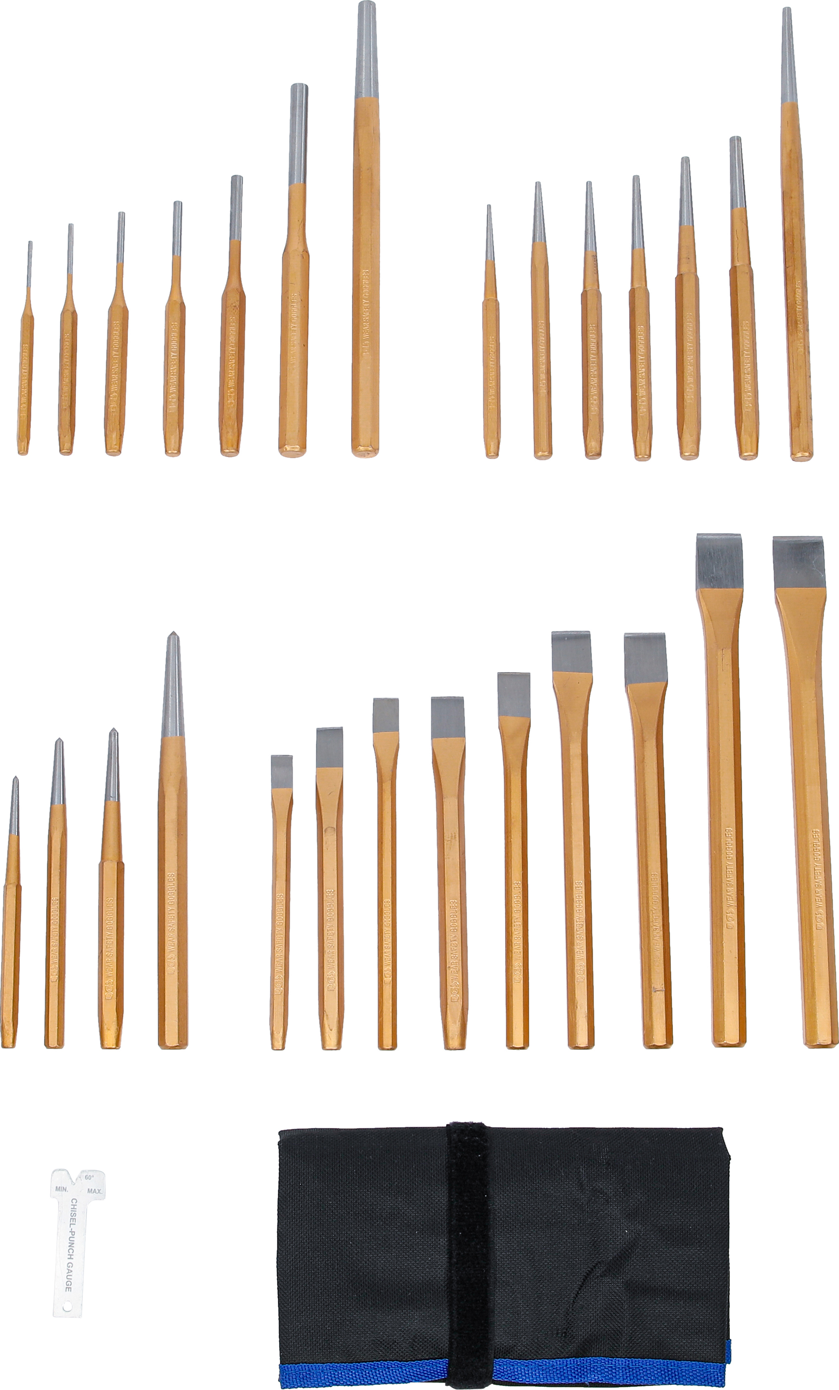 BGS Meißel- und Durchschläger-Satz | 28-tlg.