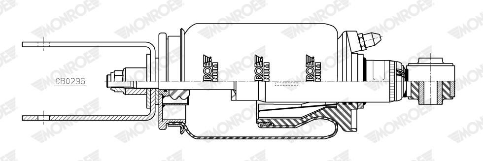 Dämpfer, Fahrerhauslagerung