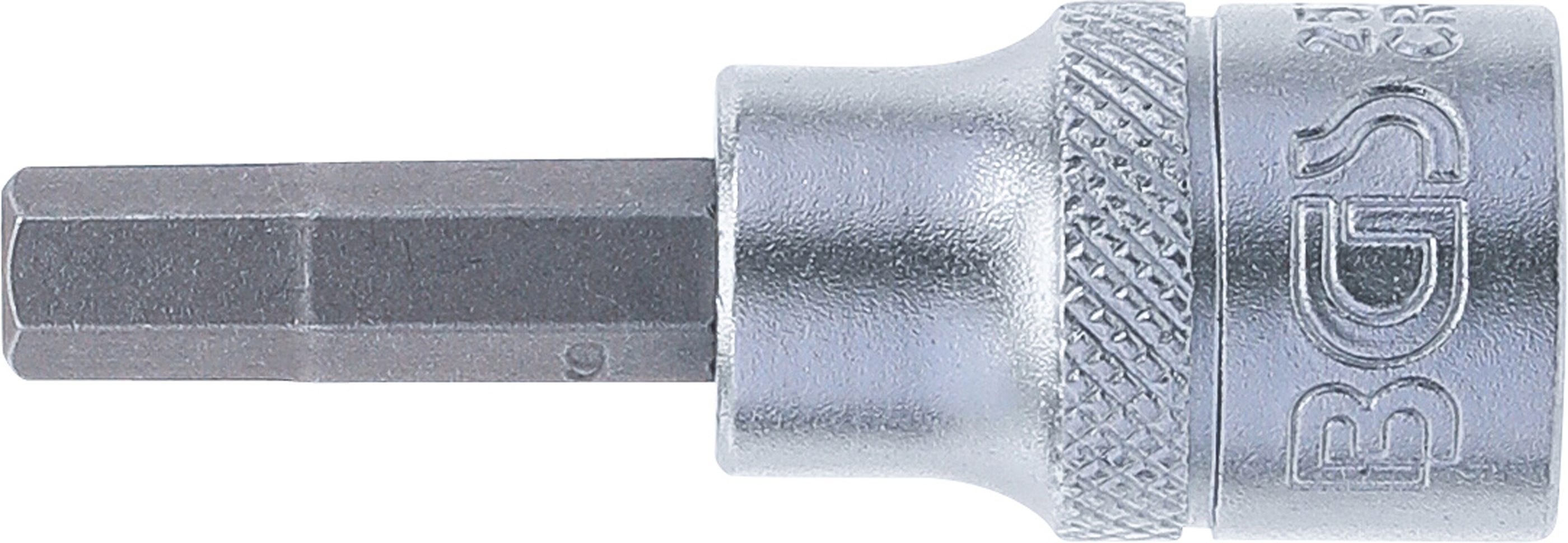 BGS Bit-Einsatz | Antrieb Innenvierkant 10 mm (3/8") | Innensechskant 6 mm
