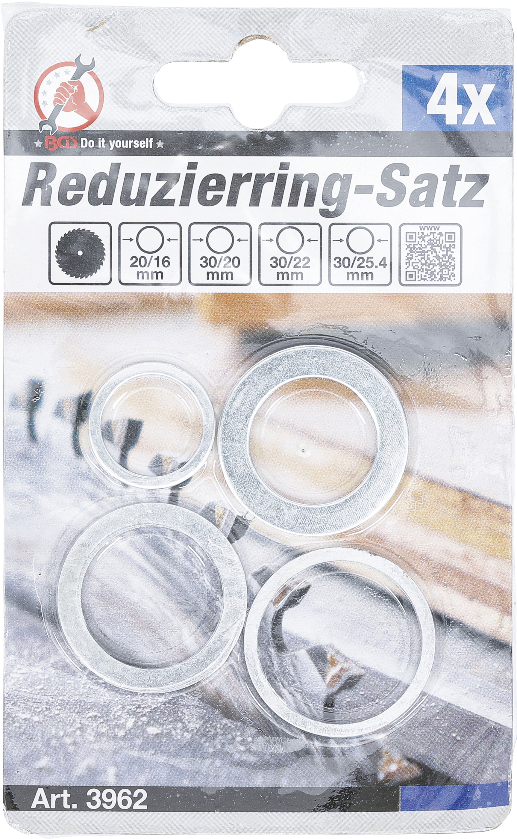 BGS Reduzierring-Satz | 4-tlg.