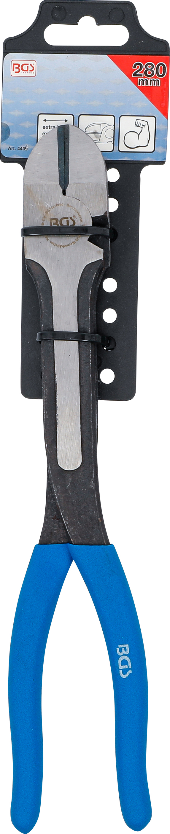 BGS Kraft-Seitenschneider | extra lang | 280 mm