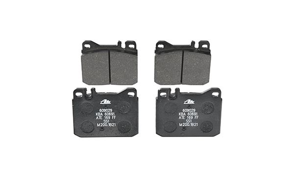 Bremsbelagsatz, Scheibenbremse