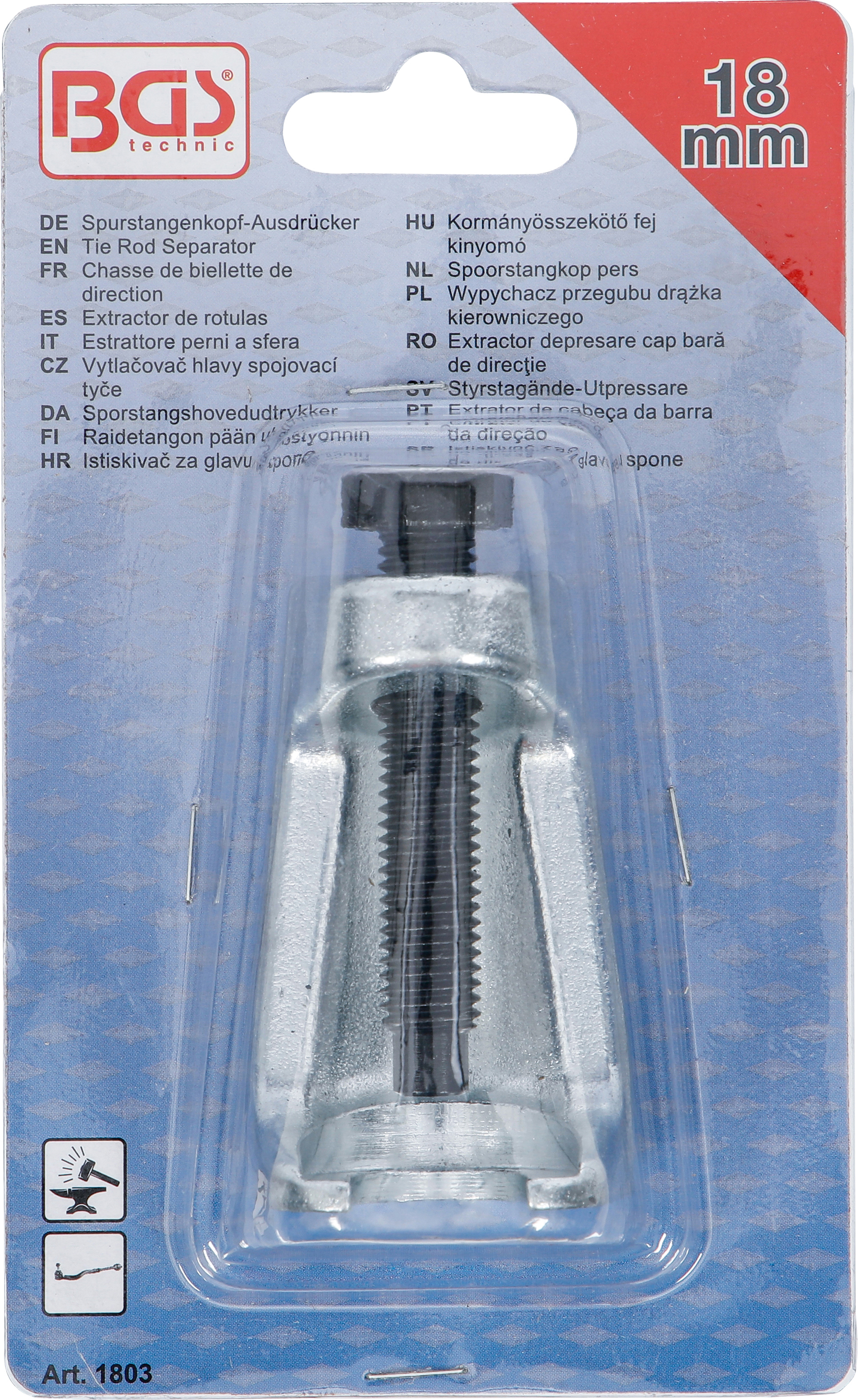 BGS Spurstangenkopf-Ausdrücker | 18 mm