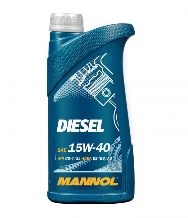 15W-40 Mannol 7402 Diesel Motoröl mineralisch 1 Liter