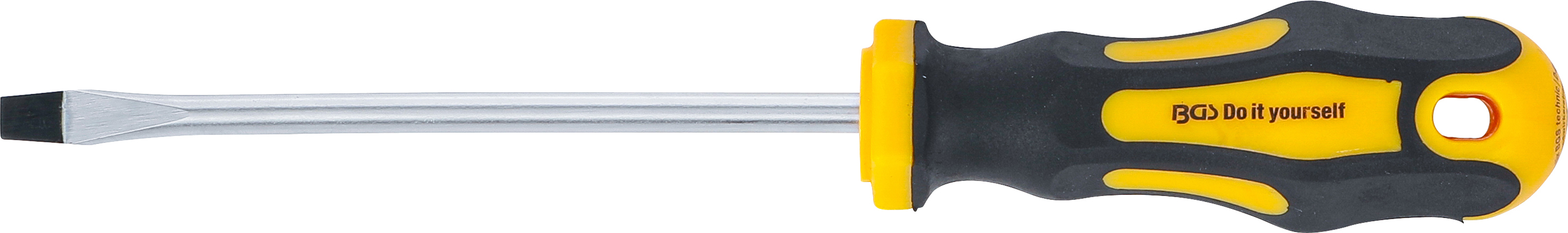 BGS Schraubendreher | Schlitz 6 mm | Klingenlänge 125 mm