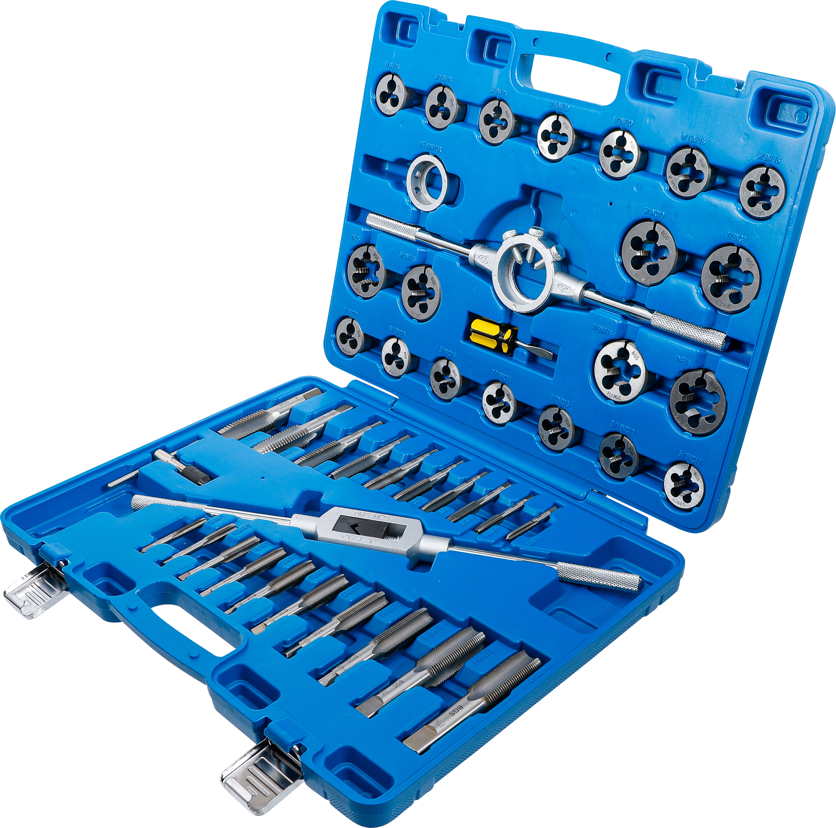 BGS Gewindeschneid-Satz | Zoll | 1/4" - 1" | 45-tlg.