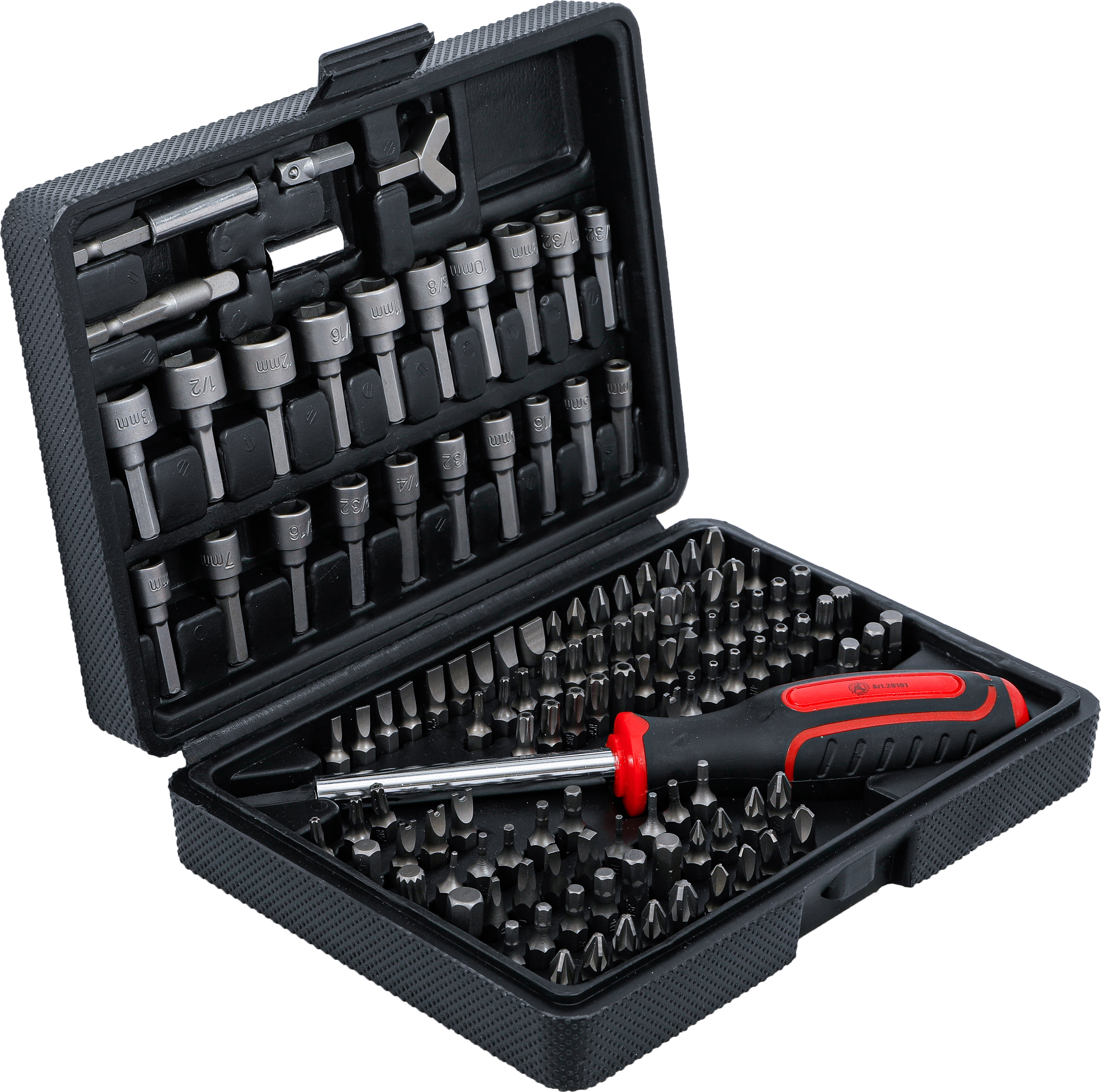 BGS Universal-Bit-Satz | Antrieb Außensechskant 6,3 mm (1/4") | 122-tlg.