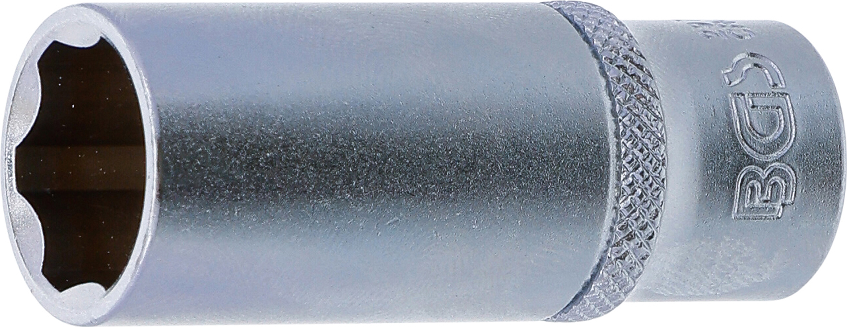 BGS Steckschlüssel-Einsatz Super Lock, tief | Antrieb Innenvierkant 6,3 mm (1/4") | SW 14 mm