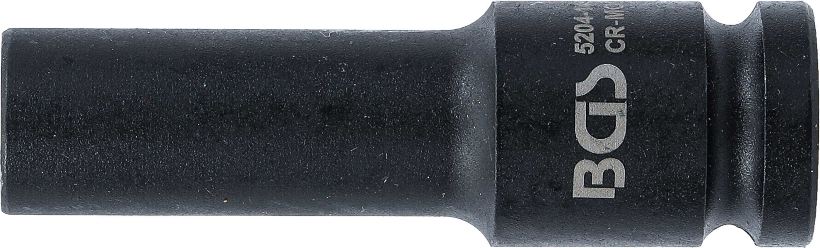BGS Kraft-Steckschlüssel-Einsatz E-Profil, tief | Antrieb Innenvierkant 12,5 mm (1/2") | SW E14