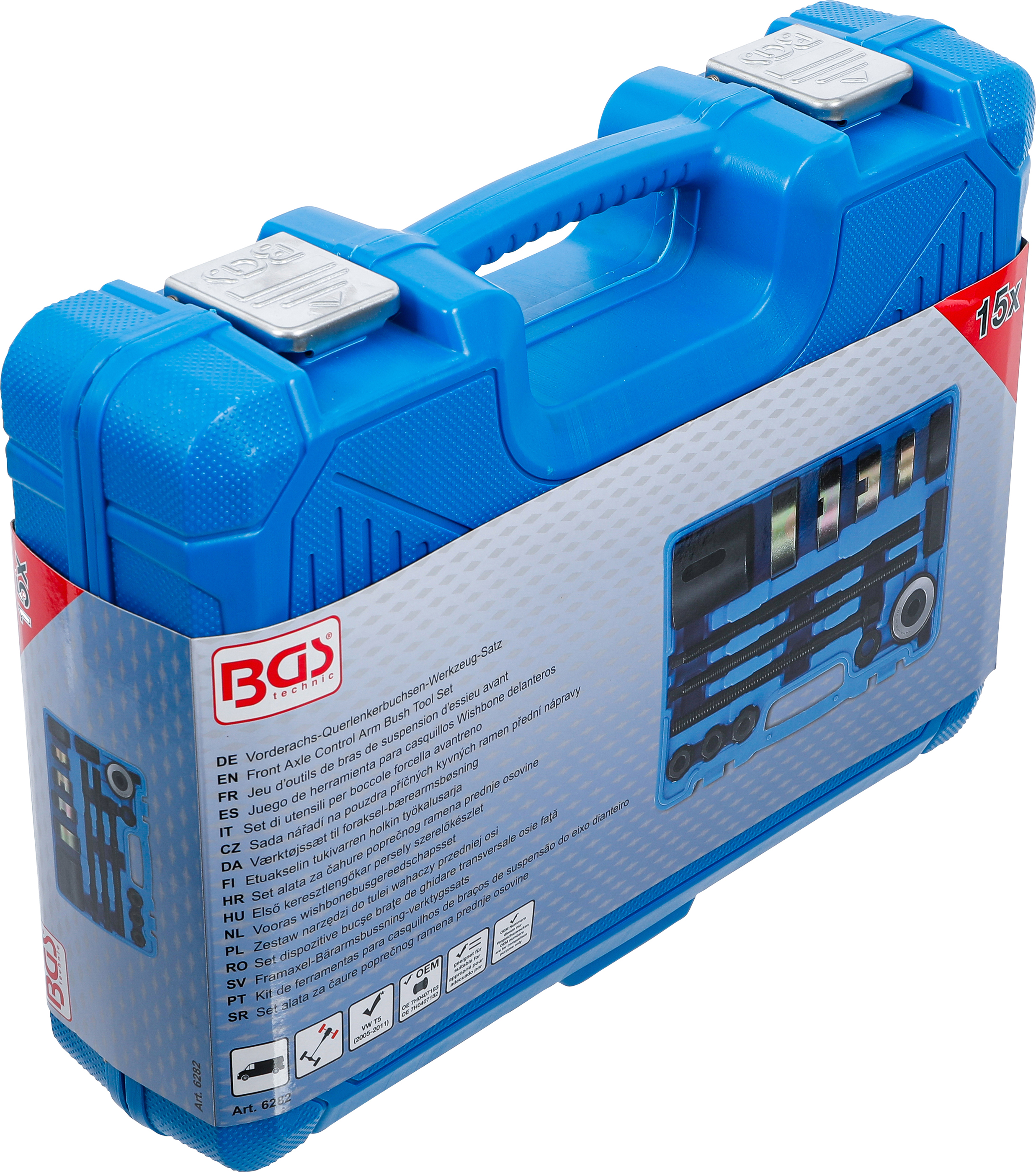 BGS Vorderachs-Querlenkerbuchsen-Werkzeug-Satz | für VW T5