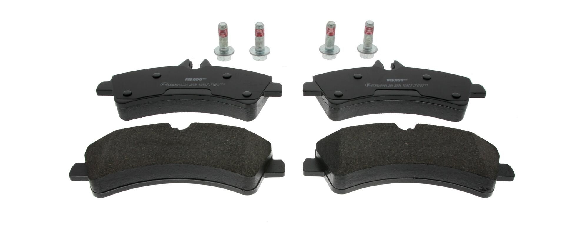 Bremsbelagsatz, Scheibenbremse