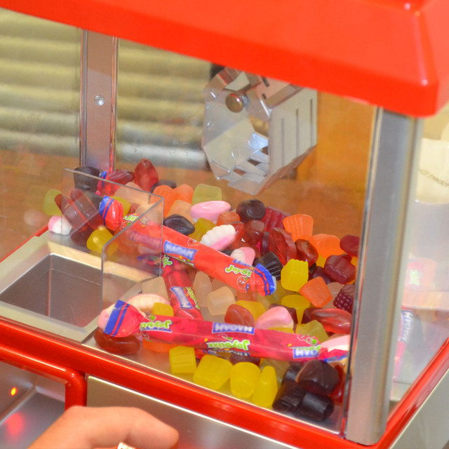 Candy Grabber Automat mit Arcade Musik Weihnachtsgeschenk Kinder