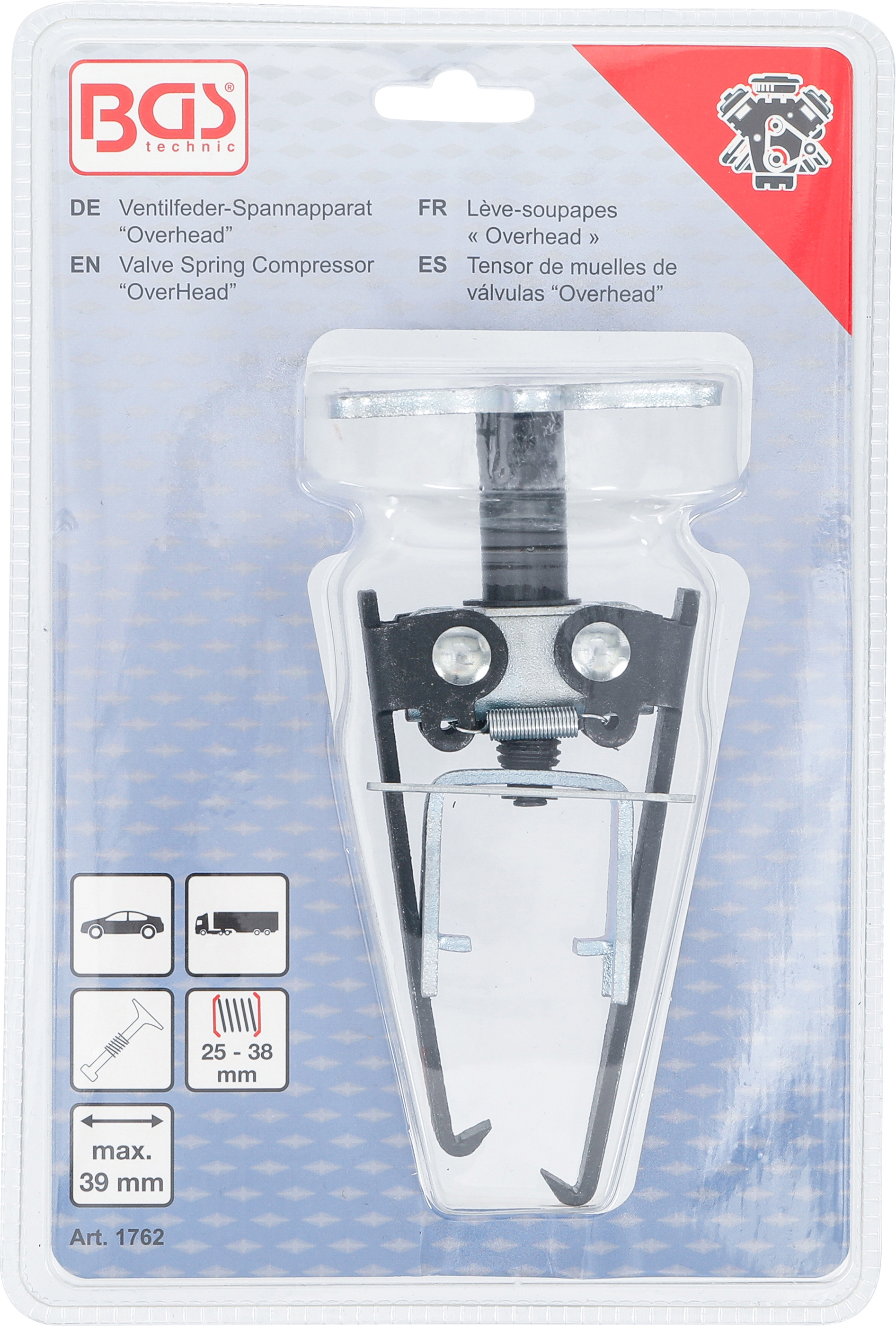 BGS Ventilfeder-Spannapparat "Overhead"