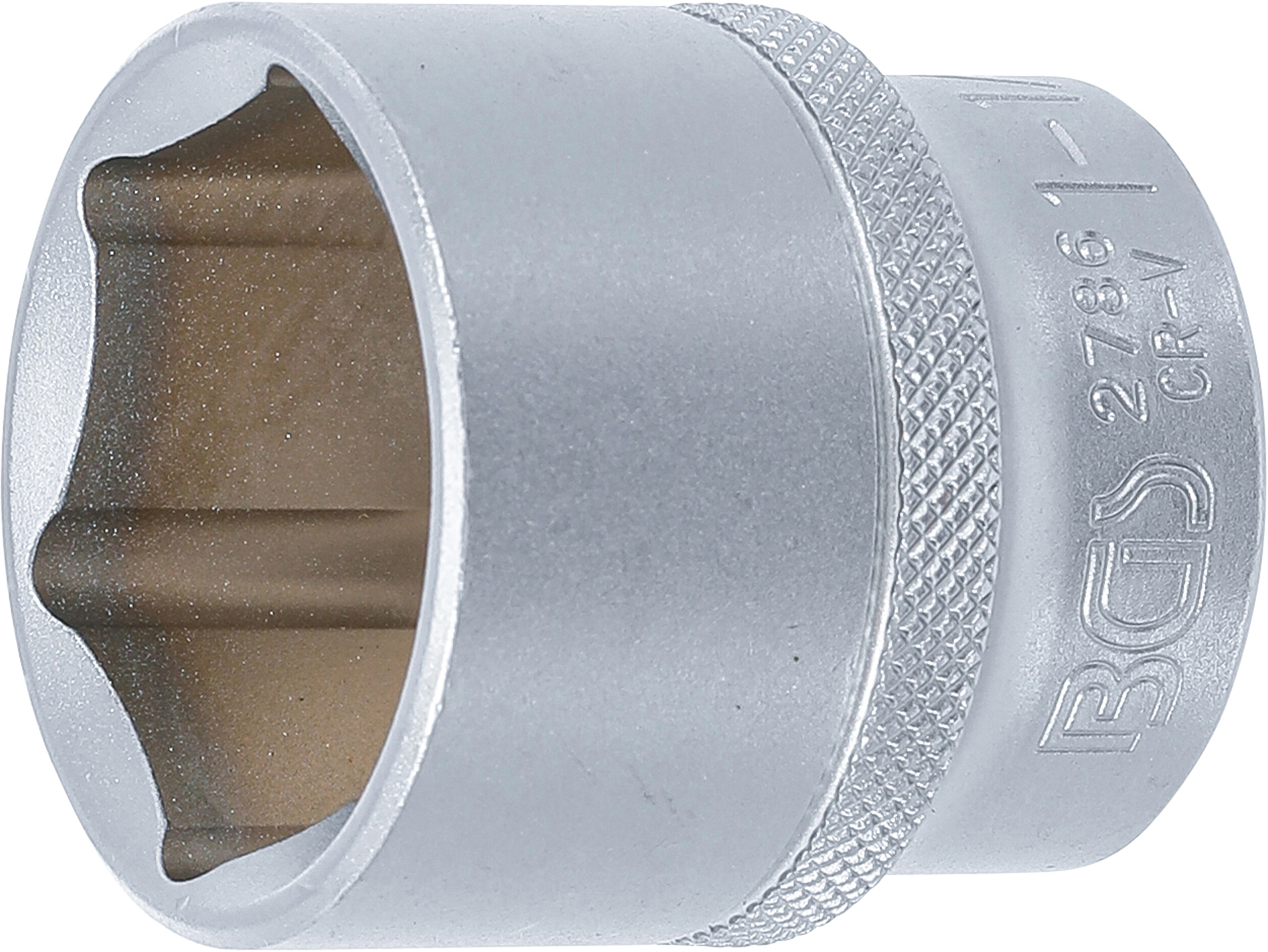 BGS Steckschlüssel-Einsatz Sechskant | Antrieb Innenvierkant 12,5 mm (1/2") | SW 1.1/4"