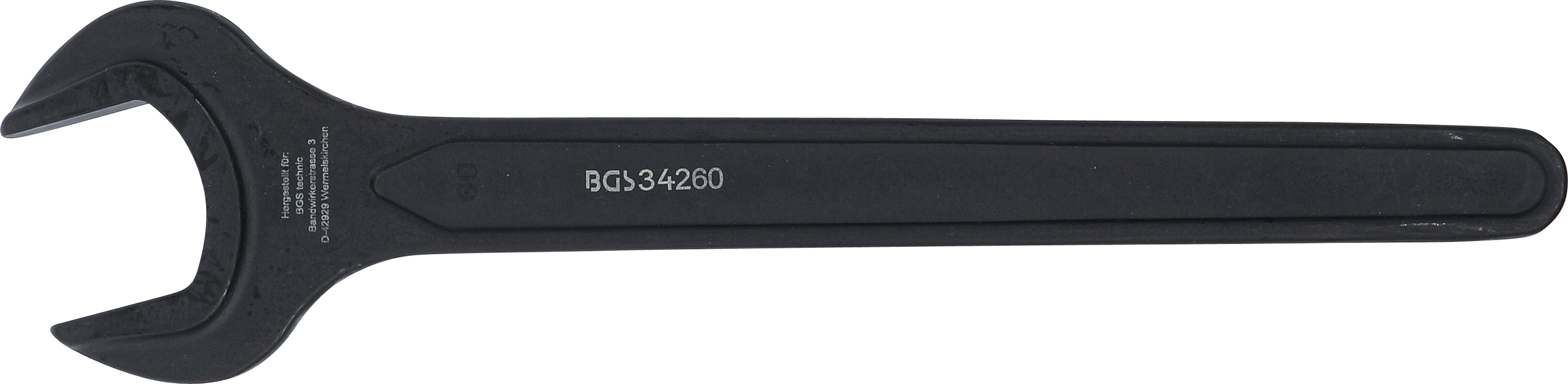 BGS Einmaulschlüssel | DIN 894 | SW 60 mm