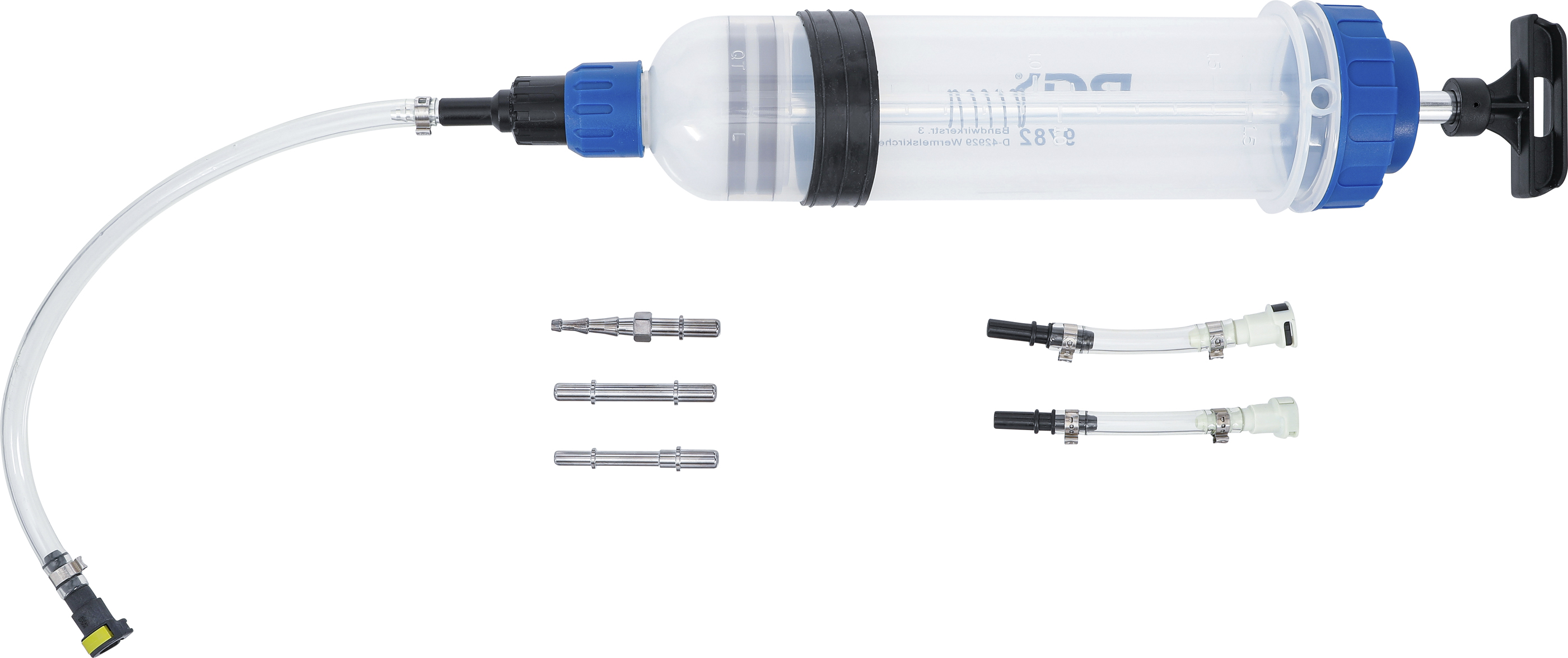 BGS Handpumpe | 1500 ml | mit Adapter-Satz