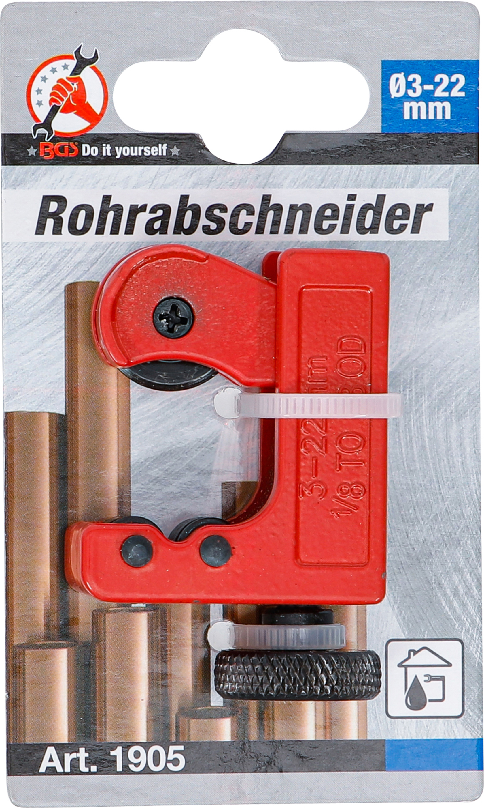 BGS Rohrabschneider | Ø 3 - 22 mm