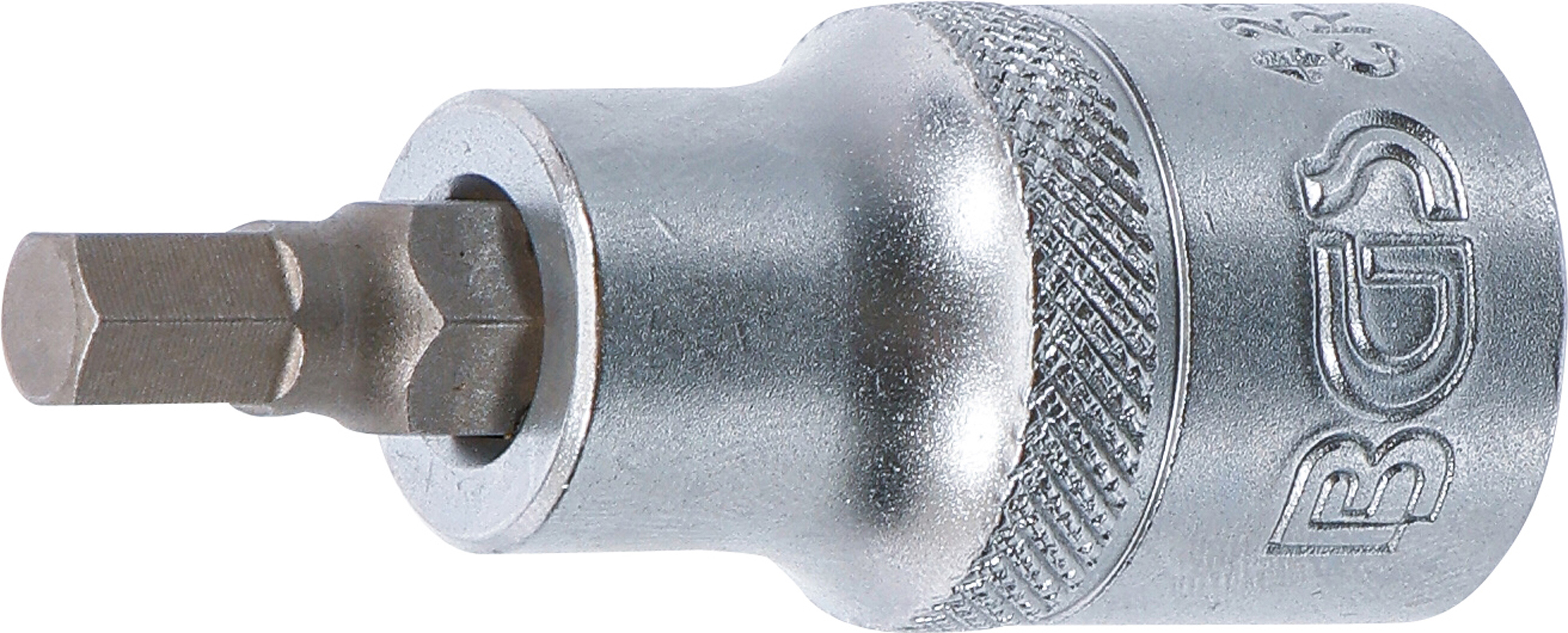 BGS Bit-Einsatz | Antrieb Innenvierkant 12,5 mm (1/2") | Innensechskant 6 mm